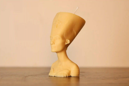 Nefertiti Candle 6.5x4 inches