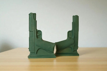 Gun Candle 7x4.5 inches
