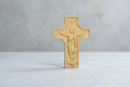 Jesus Statue Candle 5.5x4 inches