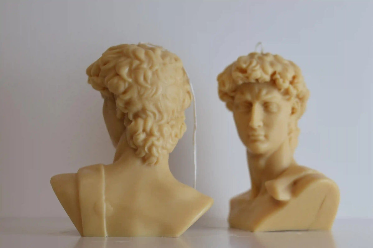 David Head Candle 5.5x5 inches