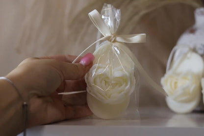 Wax Sachet with Floral Heart