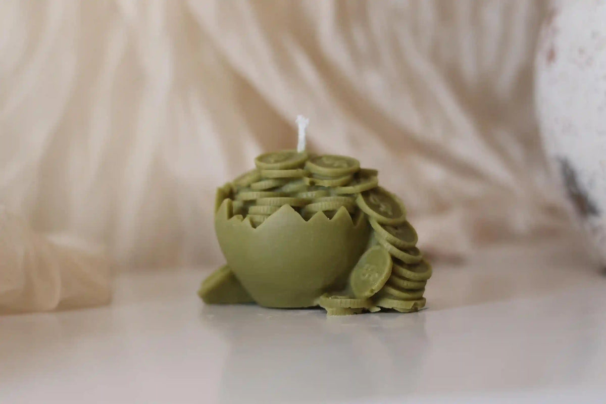 Money Bag Candle 2x3.5 inches