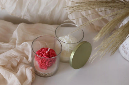 Bouquet Candle in Glass Jar 3.5x3.25 inches