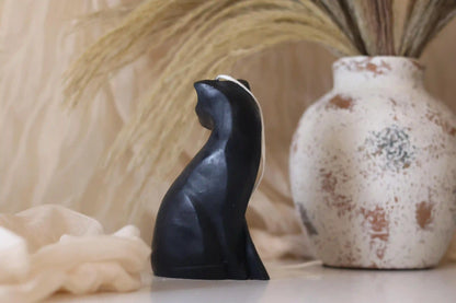 Artisan Cat Candle 5.5x2.5 inches