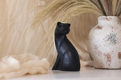 Artisan Cat Candle 5.5x2.5 inches