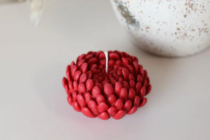 Chrysanthemum Candle 1.5x3 inches