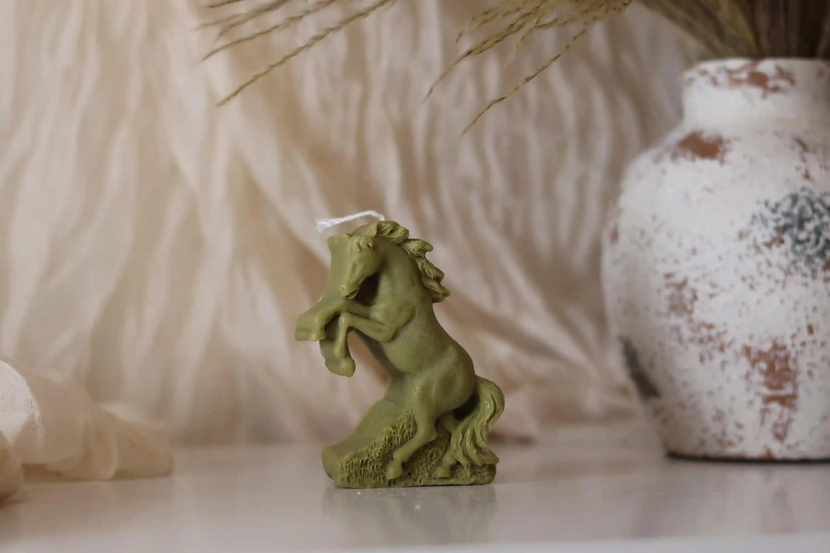 Small Horse Candle 3.5x2.25 inches