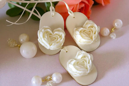 Wax Sachet with Floral Heart