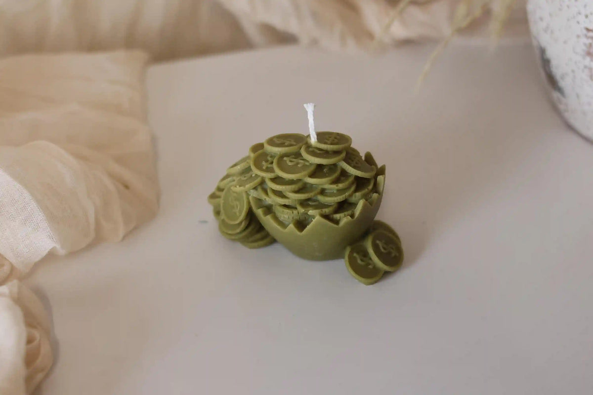 Money Bag Candle 2x3.5 inches
