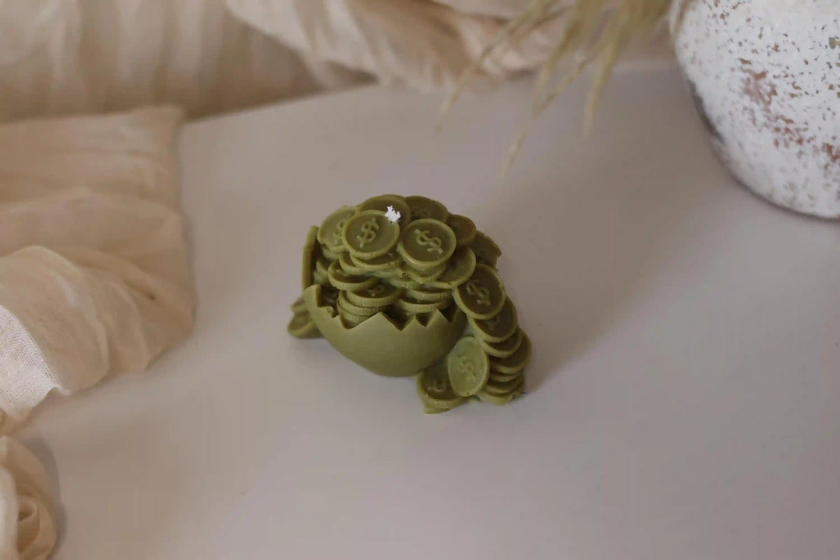 Money Bag Candle 2x3.5 inches