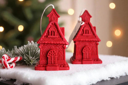 Gingerbread House Candle 6x3.5 inches