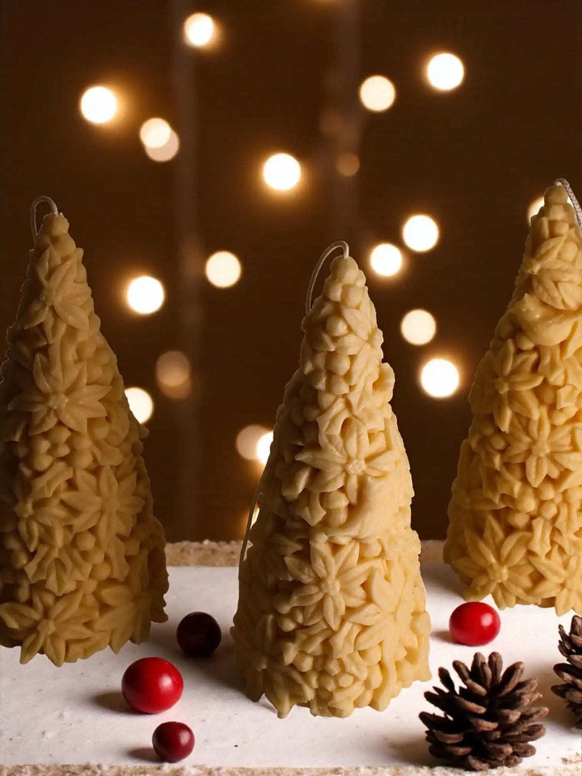 Huge Christmas Tree Candle 9x3.5 inches