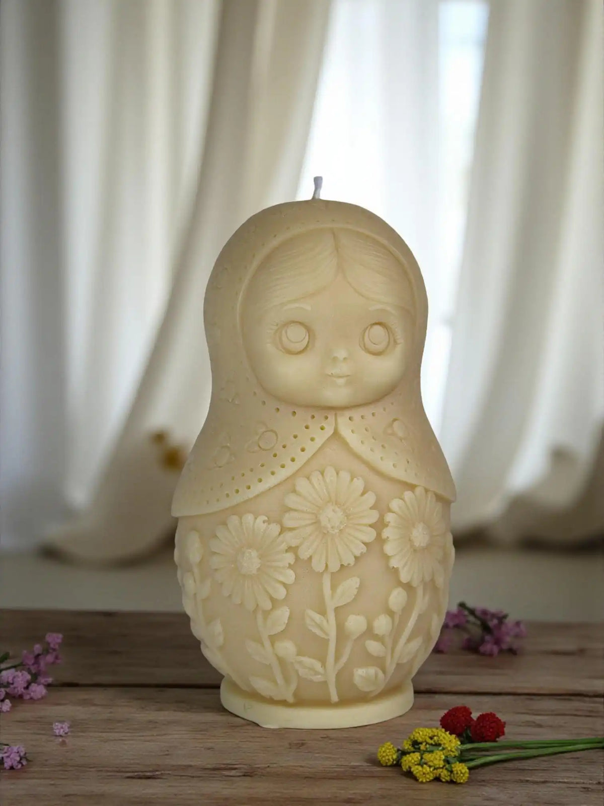 Matryoshka Candle 4.5x2 inches