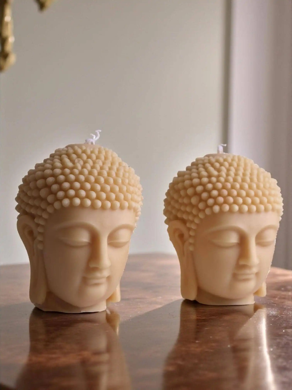 Buddha Statue Candle 5x3.5 inches