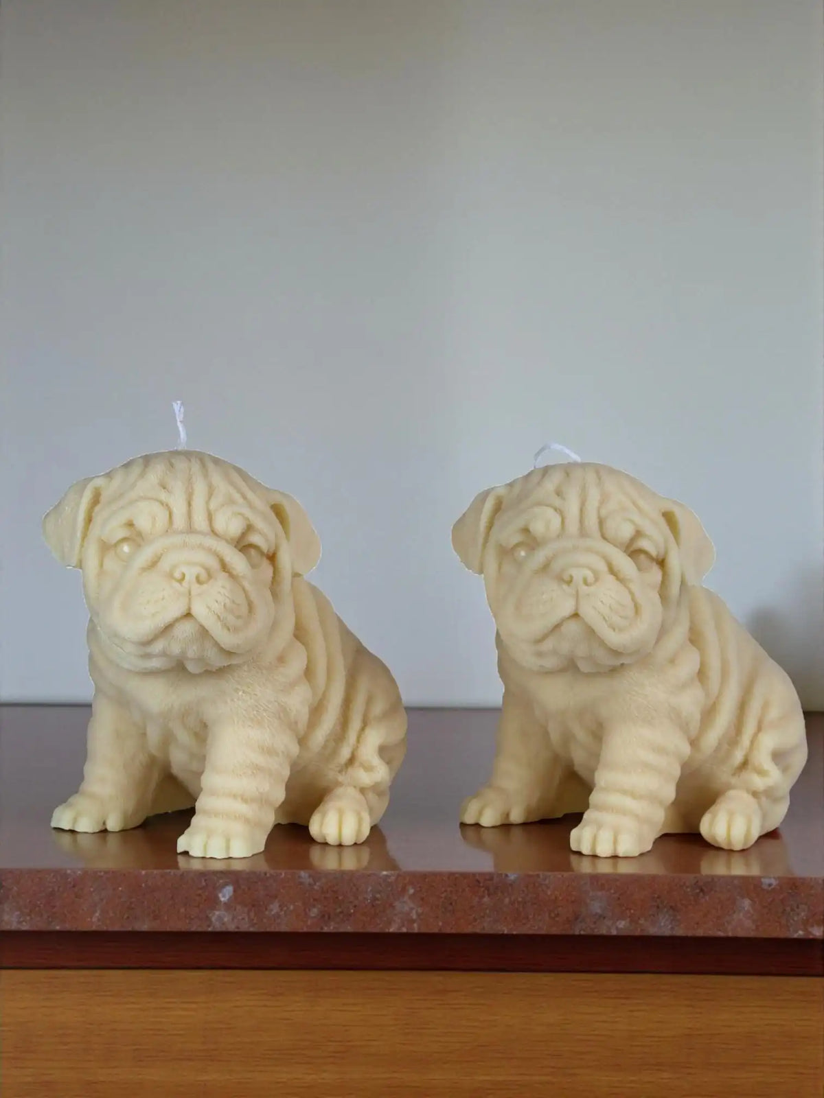 Frenchie Dog Candle 6x6 inches