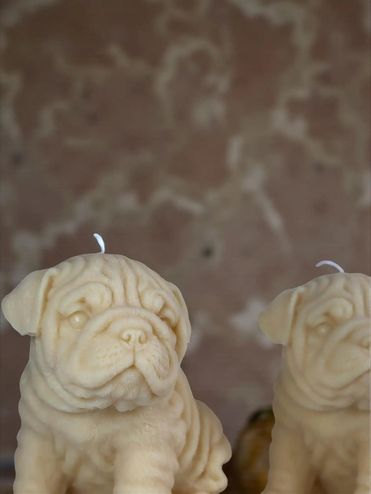 Frenchie Dog Candle 6x6 inches