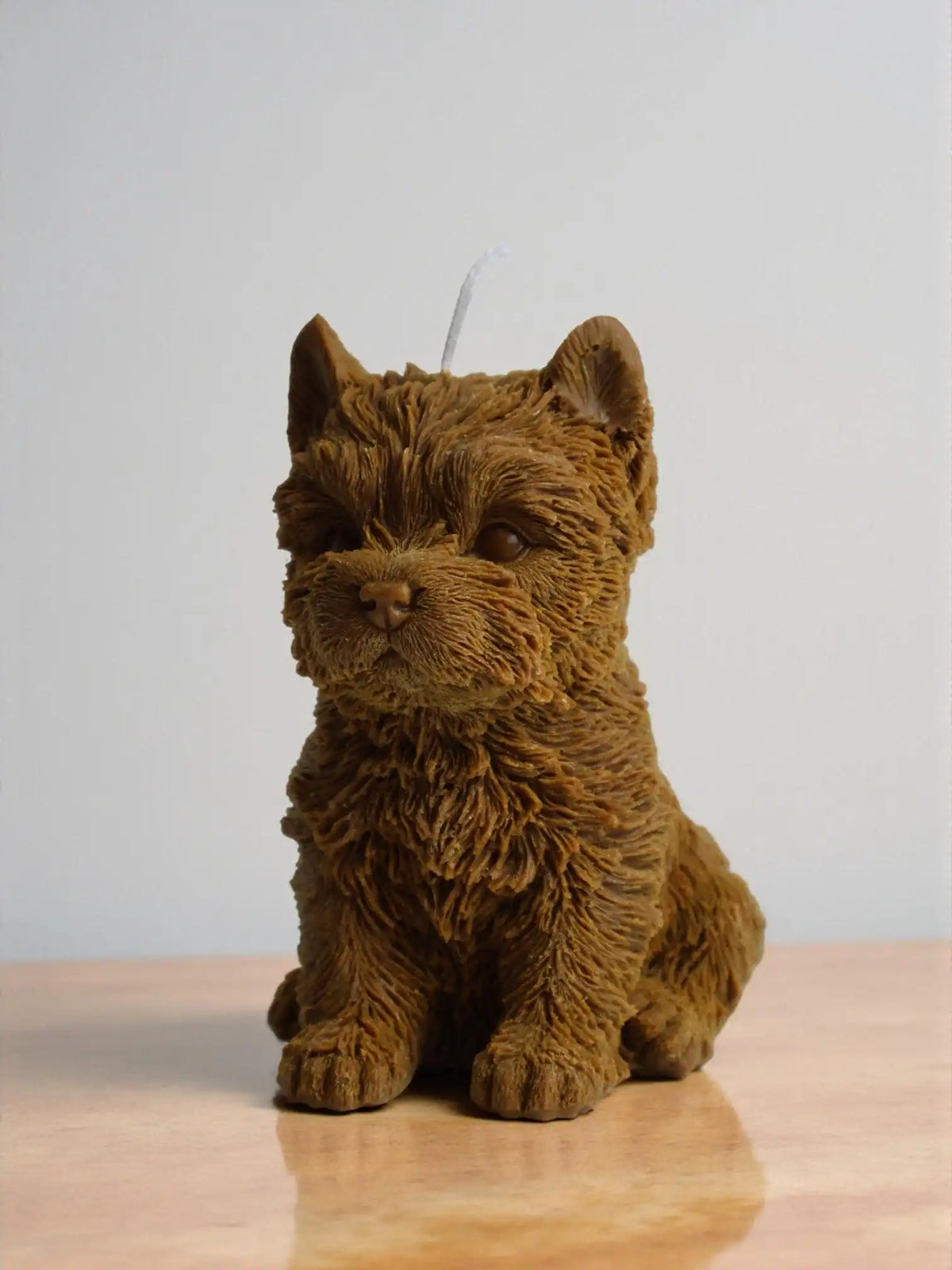 Yorkshire Terrier Candle 6x5 inches