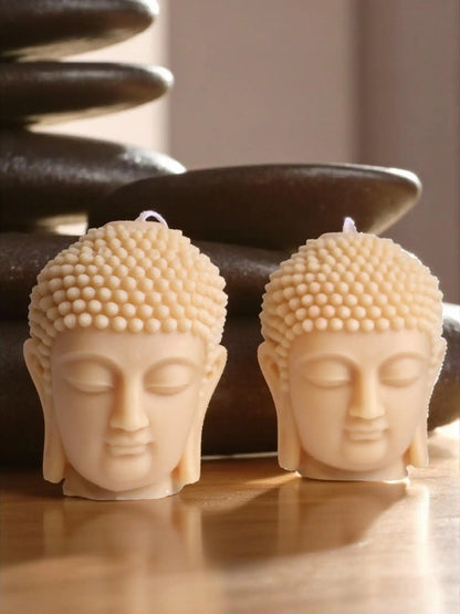 Buddha Statue Candle 5x3.5 inches