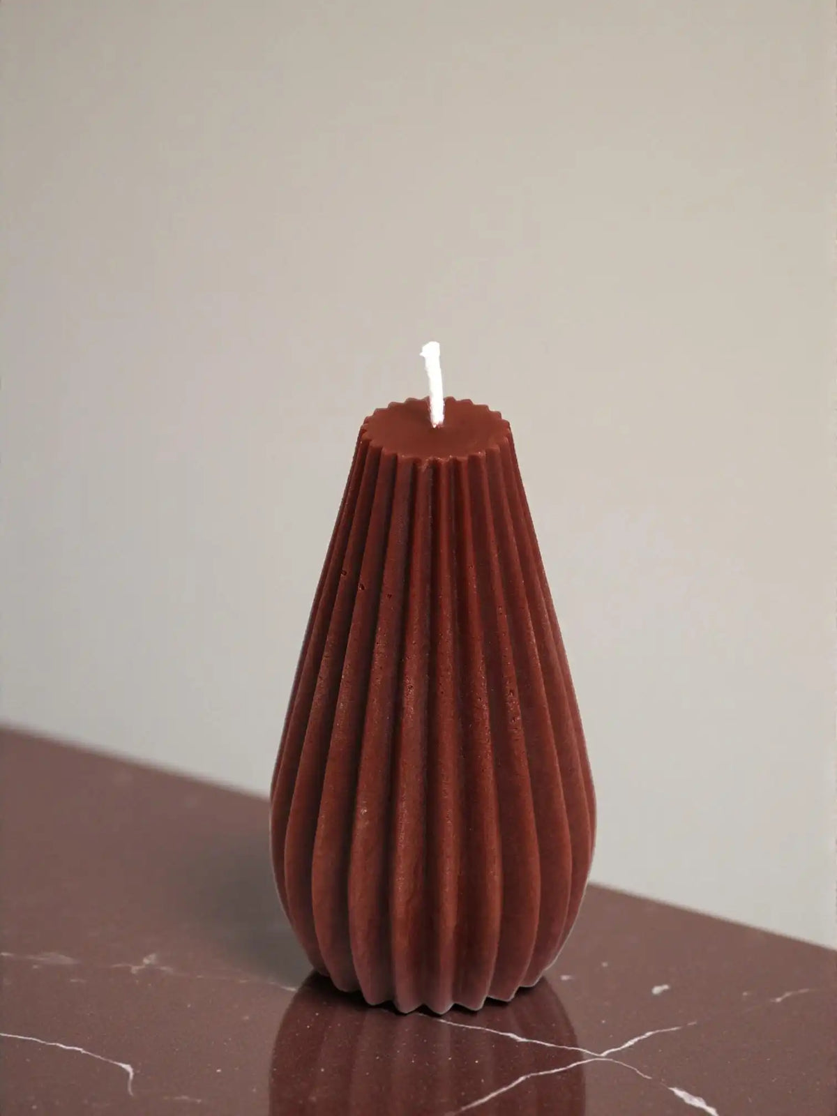 Geometric Line Candle 5x2 inches