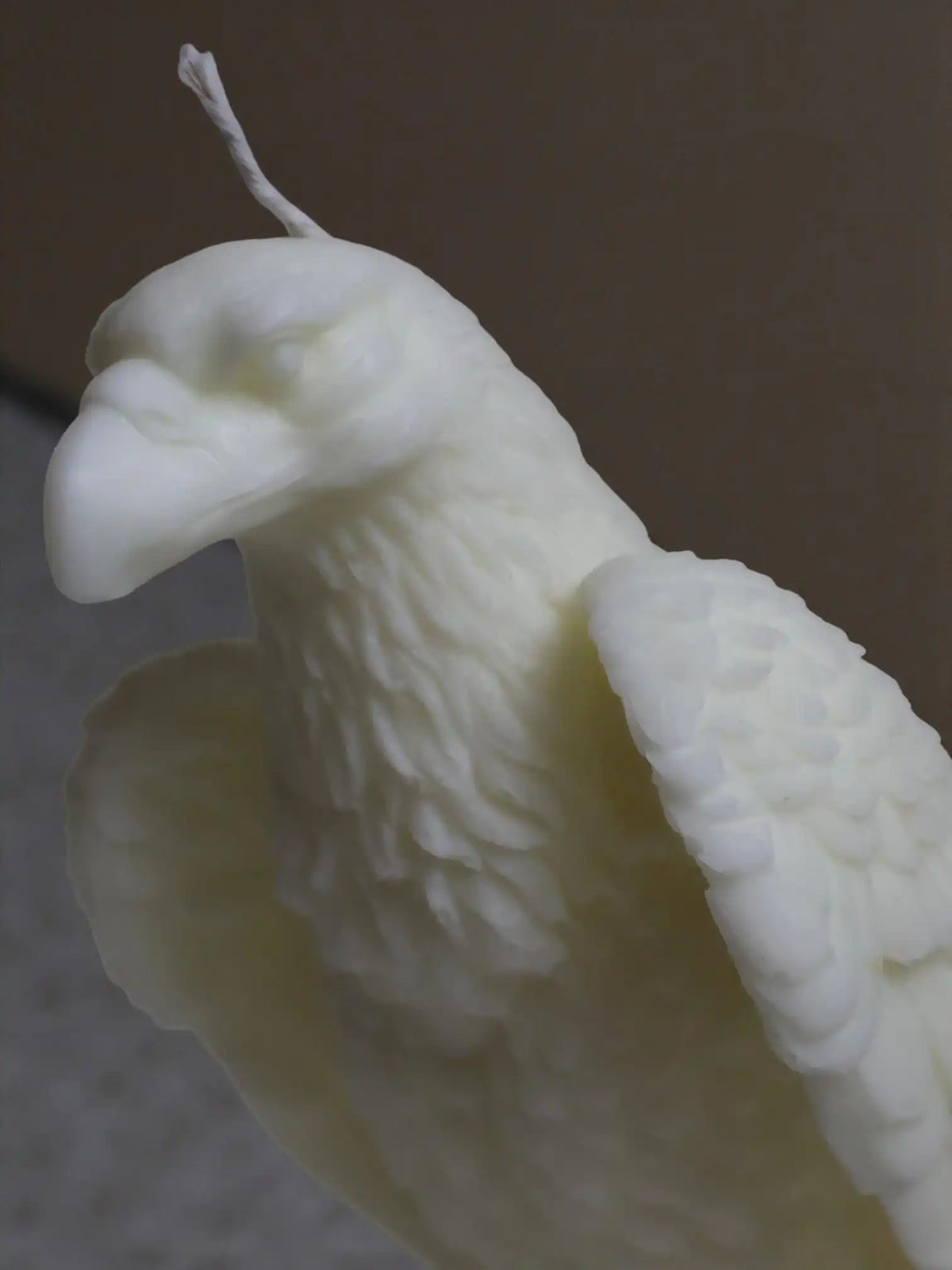Huge Eagle Candle 8.5x8 inches