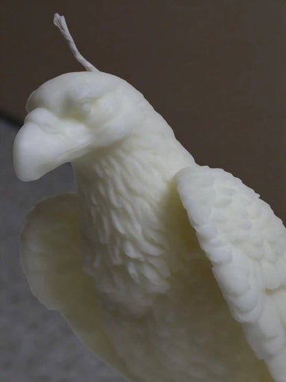 Huge Eagle Candle 8.5x8 inches