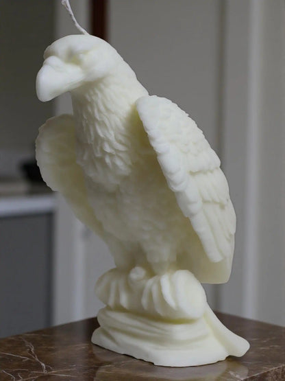 Huge Eagle Candle 8.5x8 inches